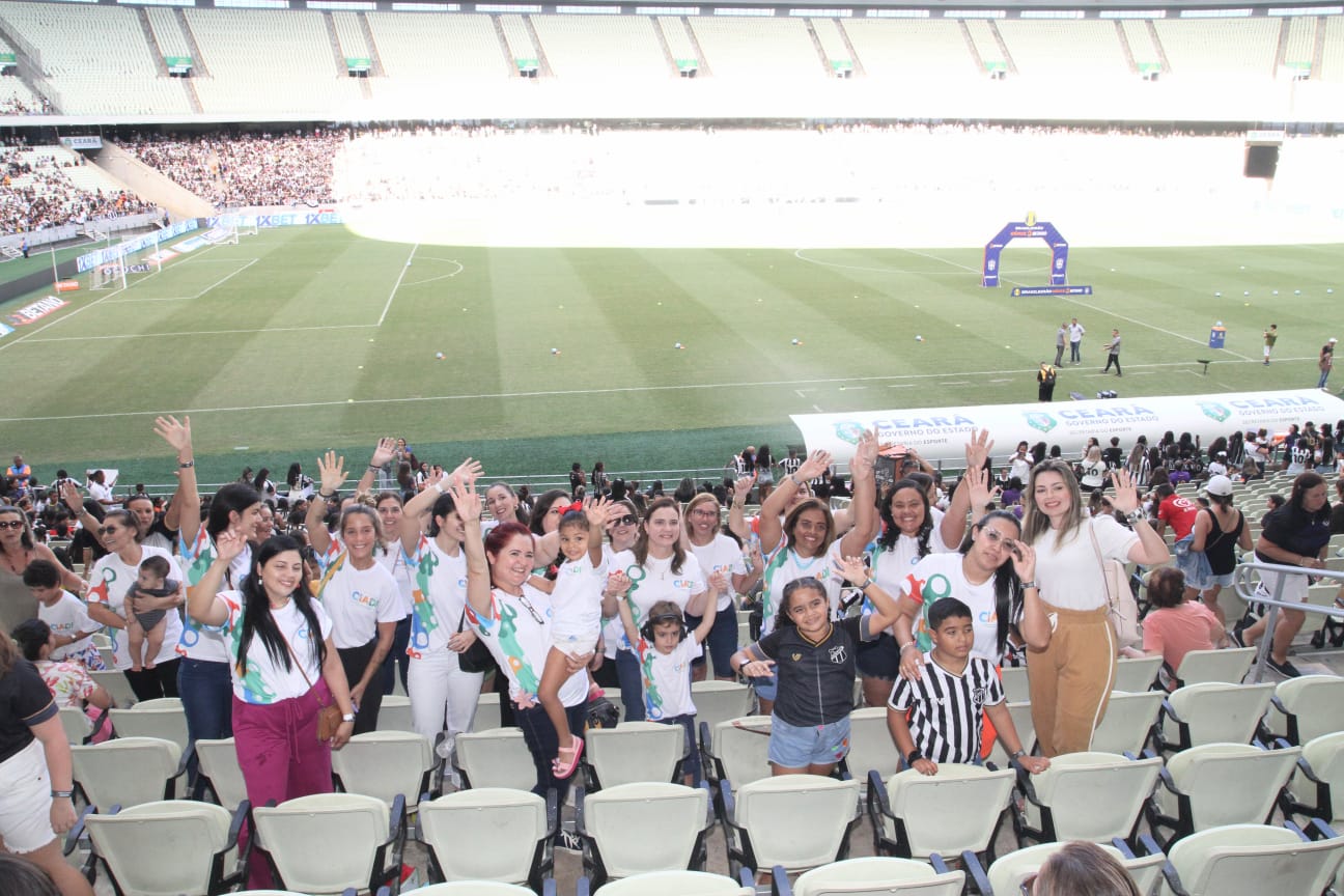 Arena Castelão recebe pela 1ª vez jogo exclusivo com público feminino -  Governo do Estado do Ceará