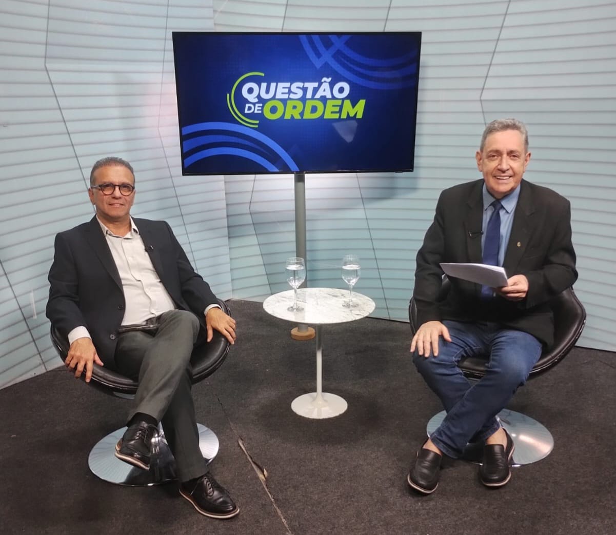 Ricardo Pessoa e Renato Abreu