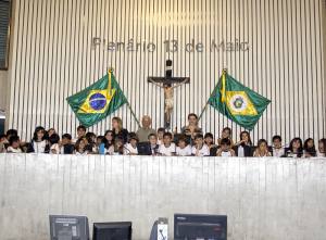 Alunos do Colégio Antares