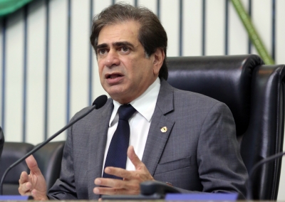 Pres. Zezinho Albuquerque (PDT) na abertura dos trabalhos