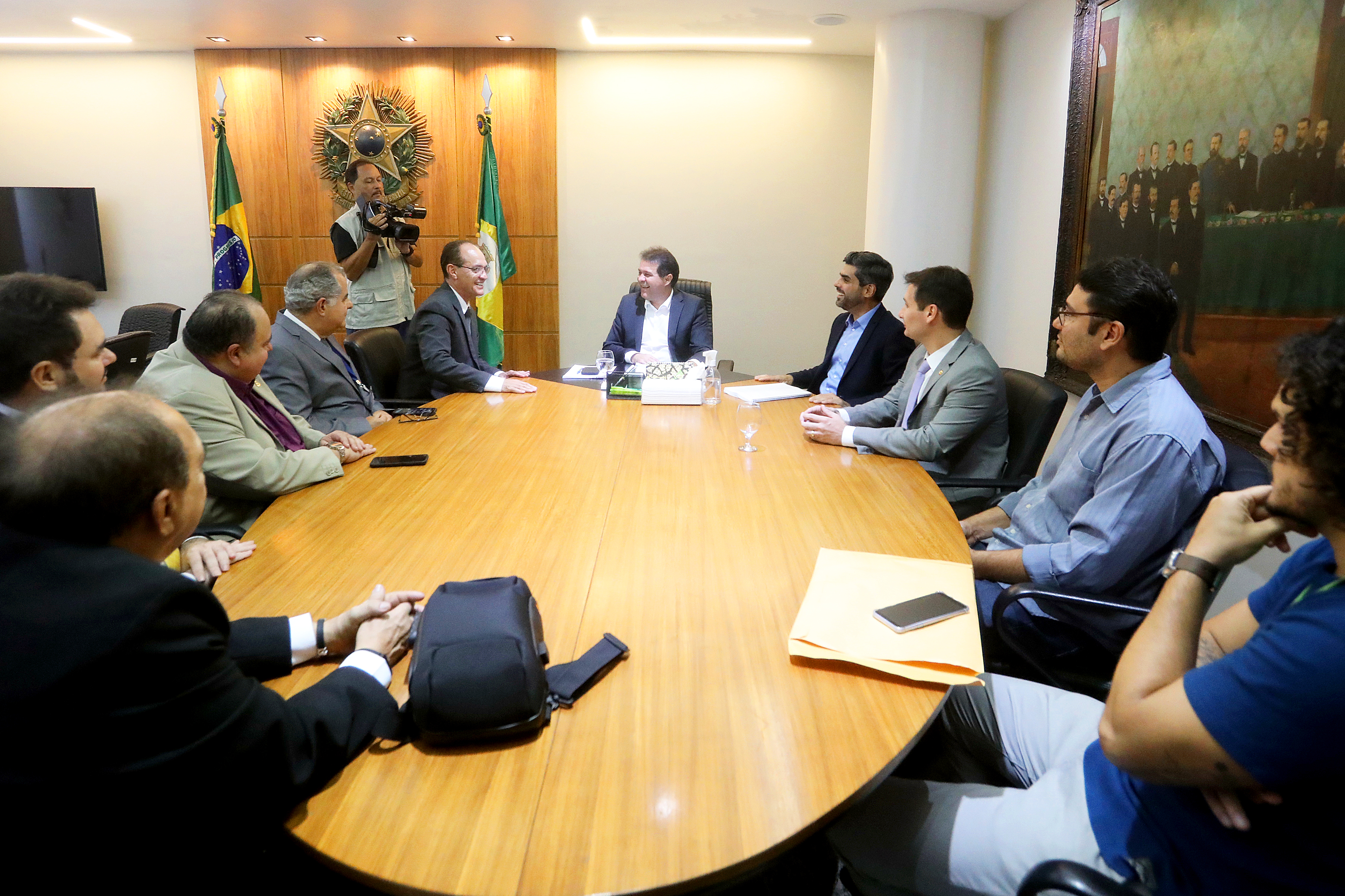Presidente do IBGE visita Alece e destaca importância de participação no Censo