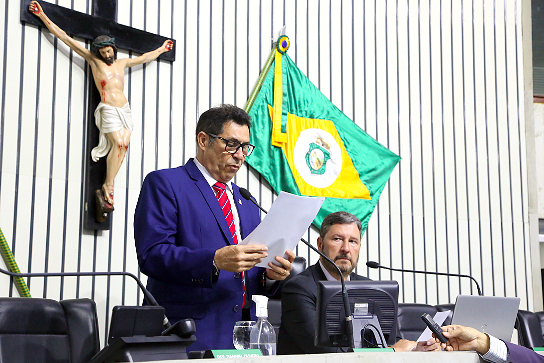 Abertura dos trabalhos da sessão legislativa desta quarta-feira