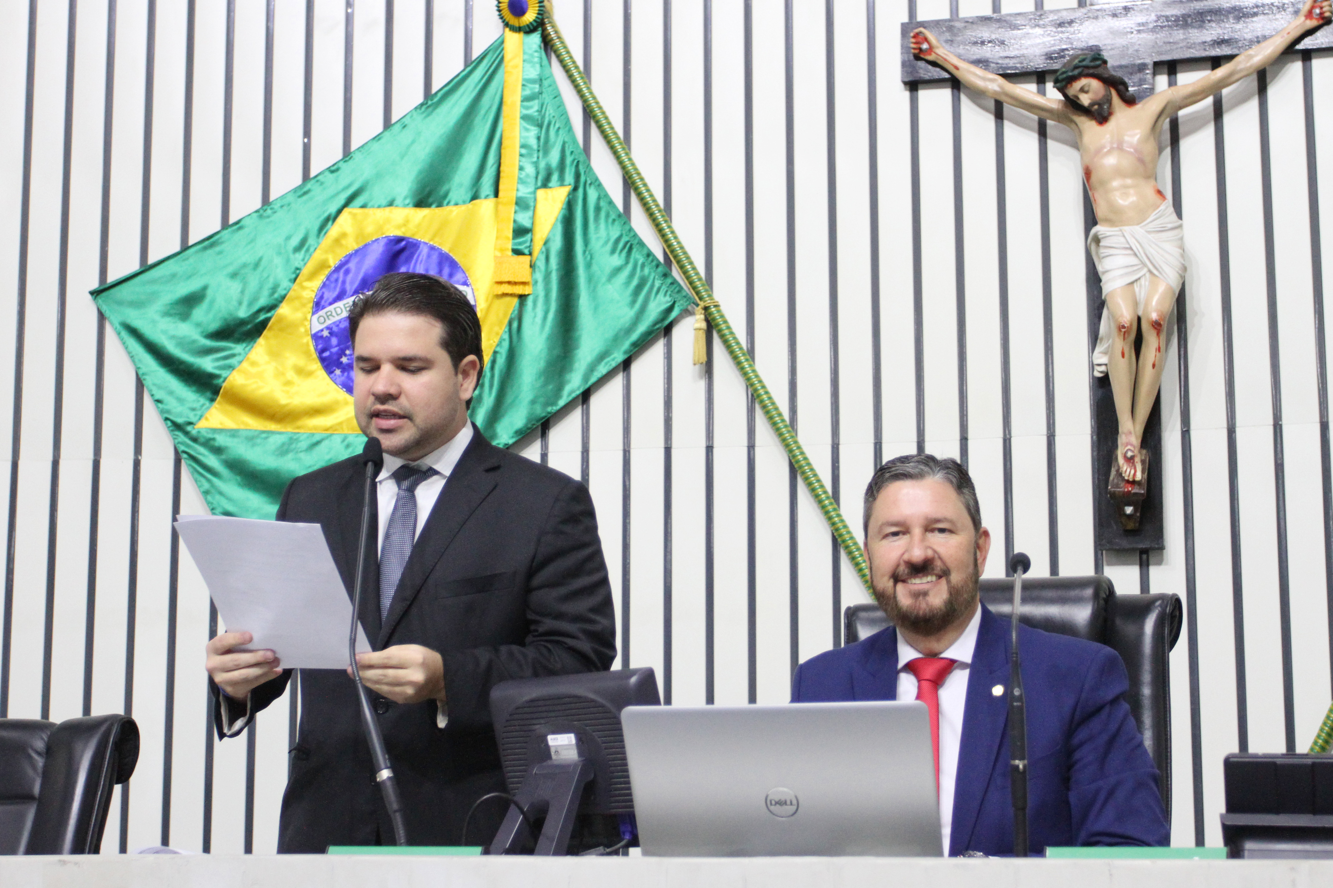 Abertura dos trabalhos da sessão legislativa desta quinta-feira
