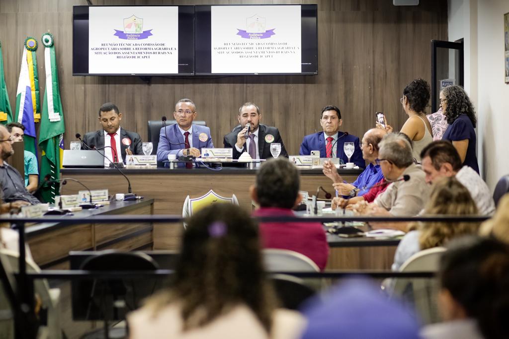 Audiências debatem reforma agrária e demandas do setor pesqueiro em Icapuí