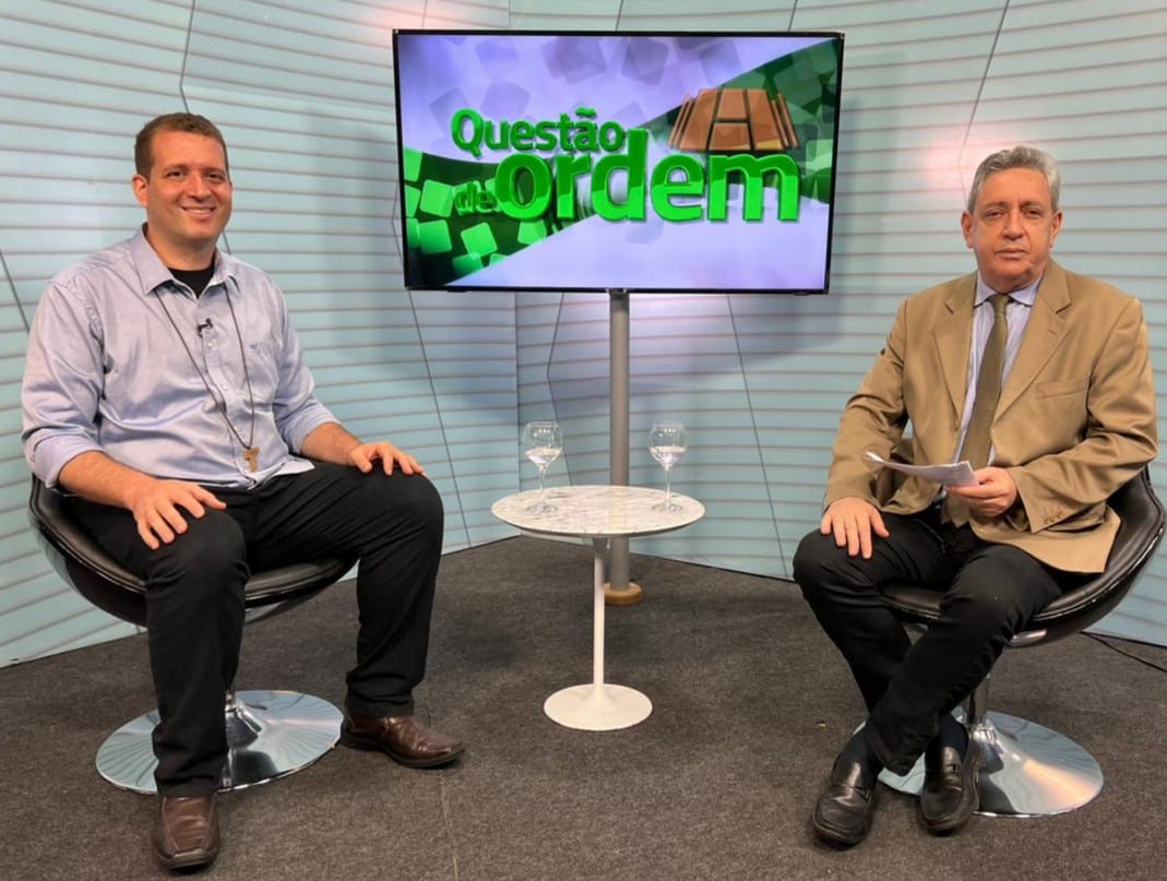 Missionário do Shalom, Francis Farias, e o jornalista Renato Abreu