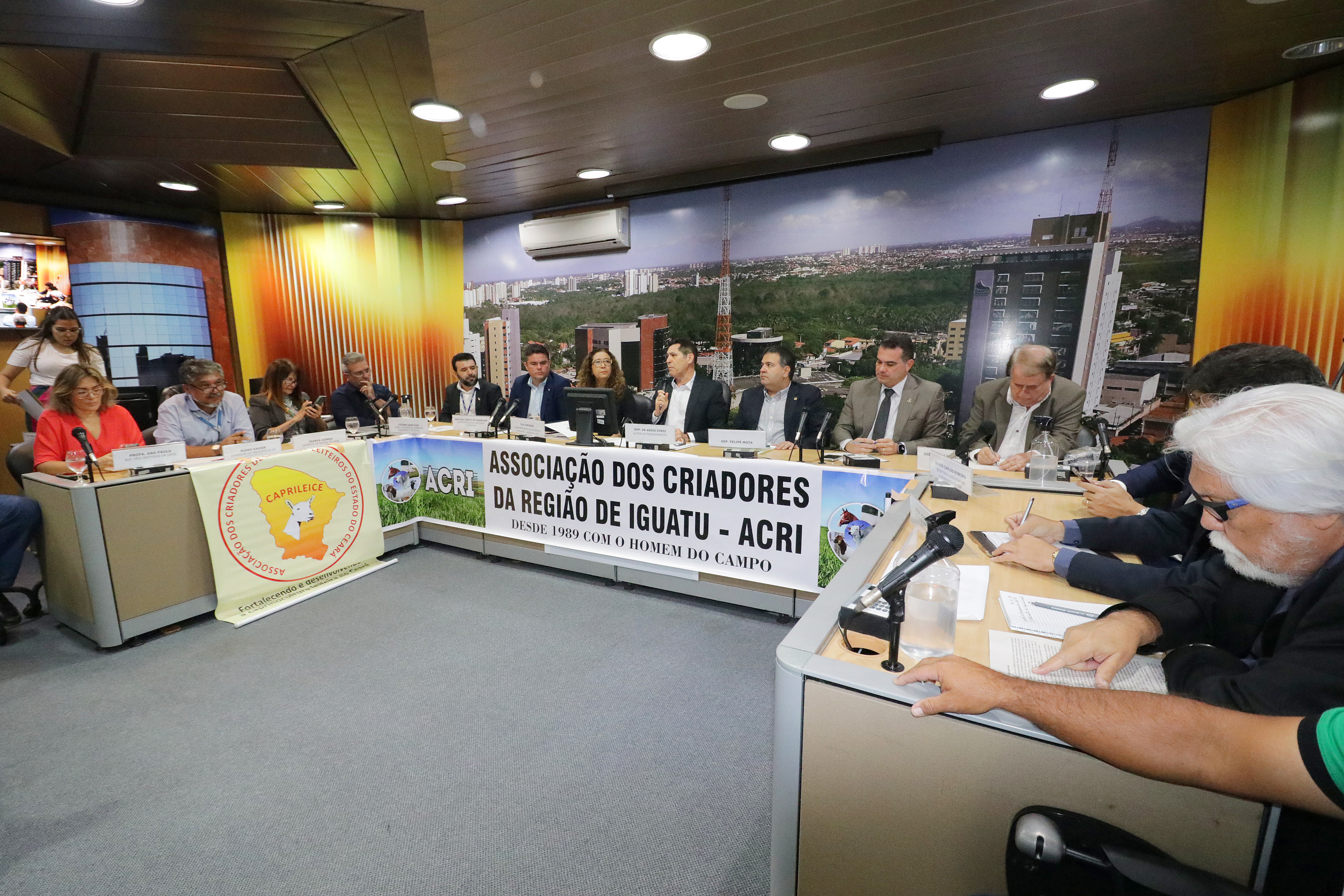 Audiência Pública para discutir o fortalecimento da caprinovinocultura, no âmbito do Estado do Ceará