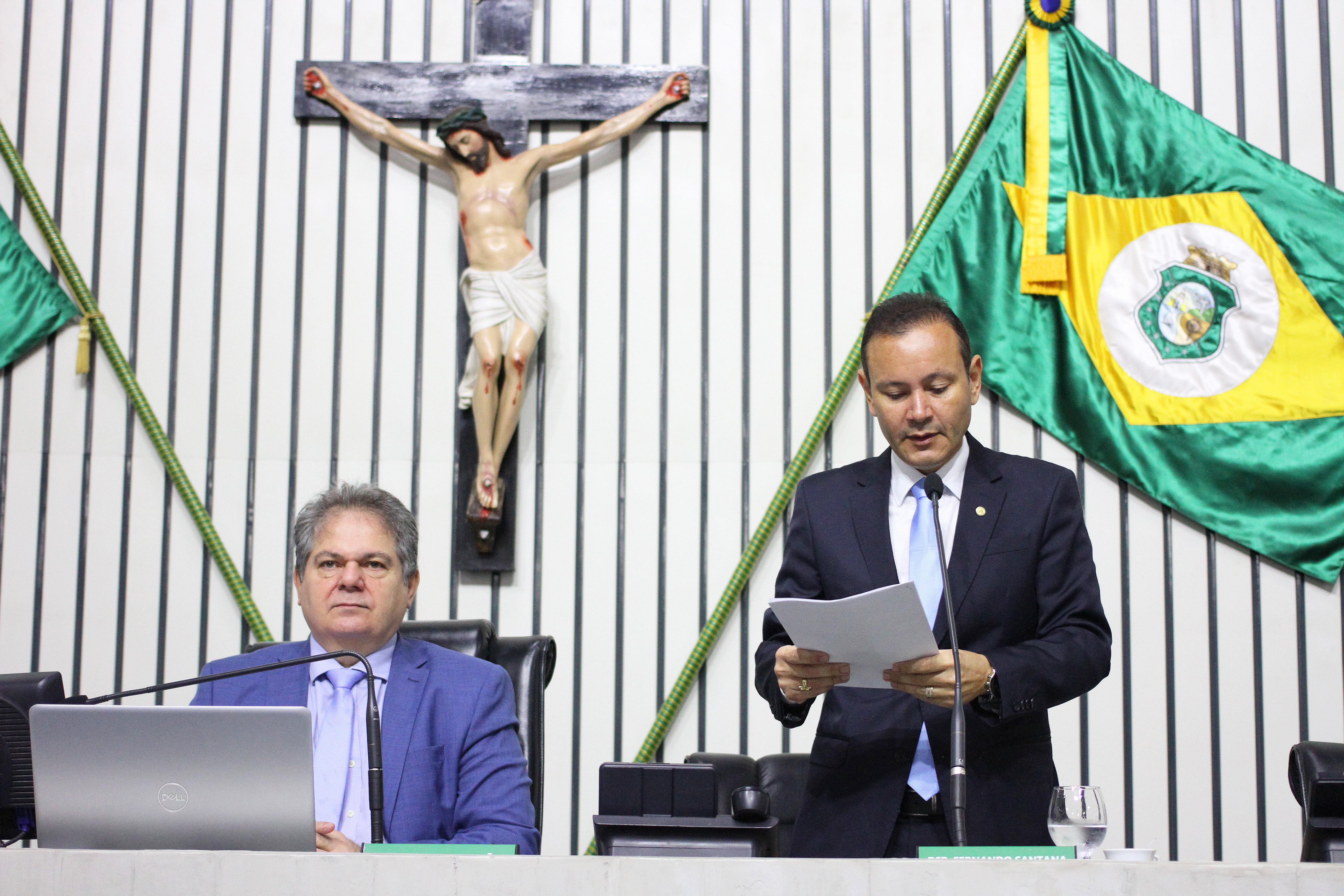 Abertura dos trabalhos da sessão legislativa desta quinta-feira