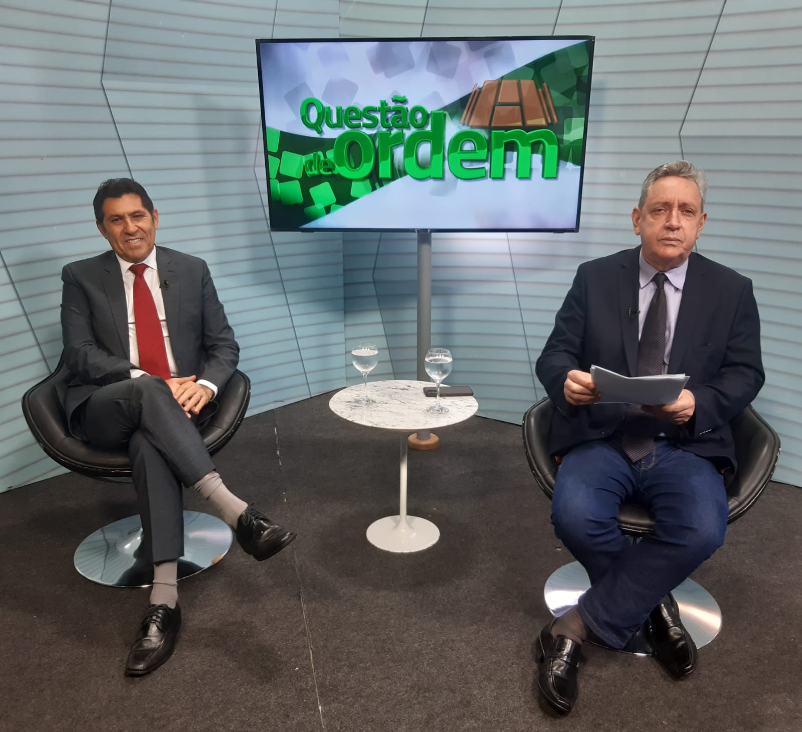 Deputado De Assis Diniz e jornalista Renato Abreu