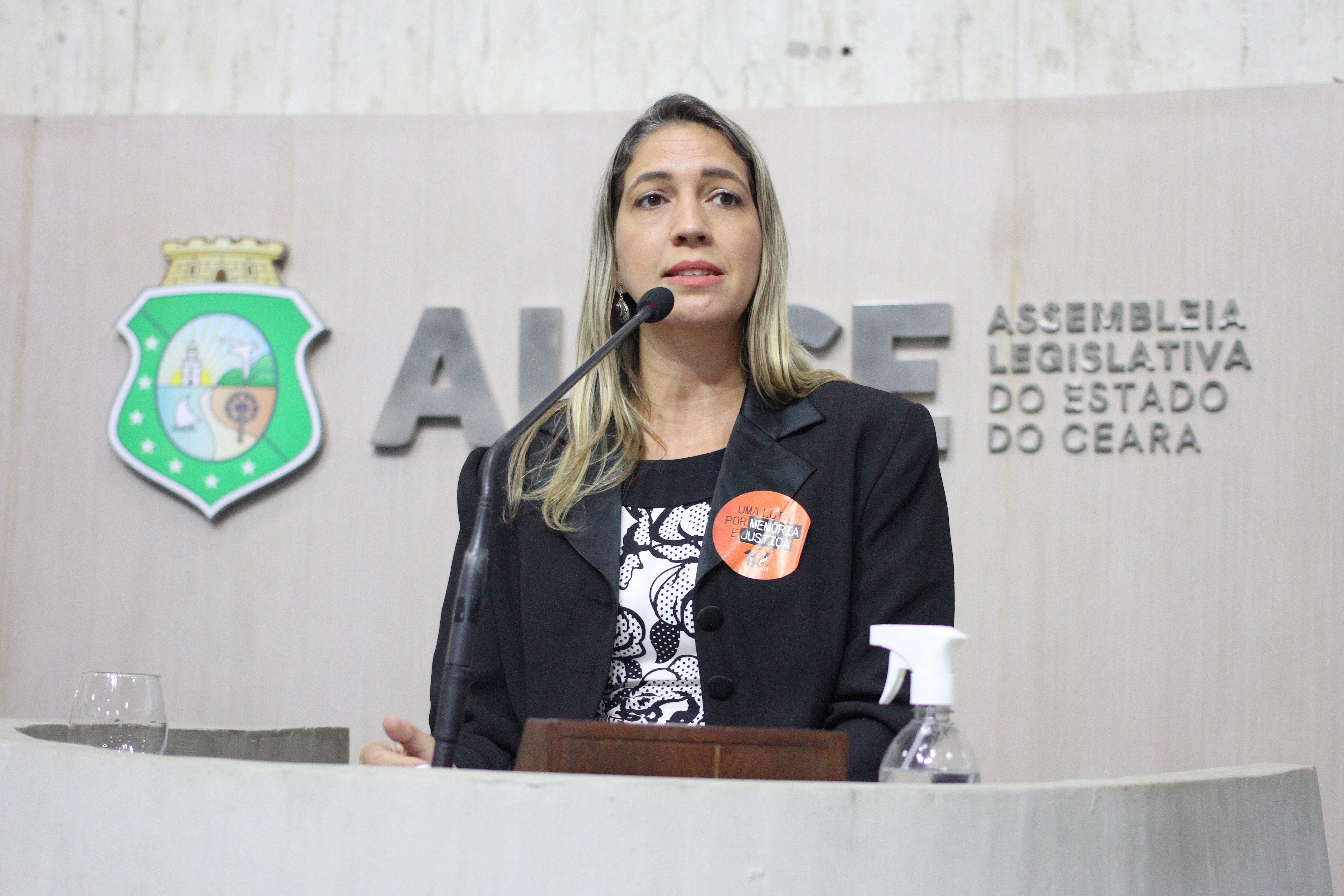 Deputada Larissa Gaspar (PT)