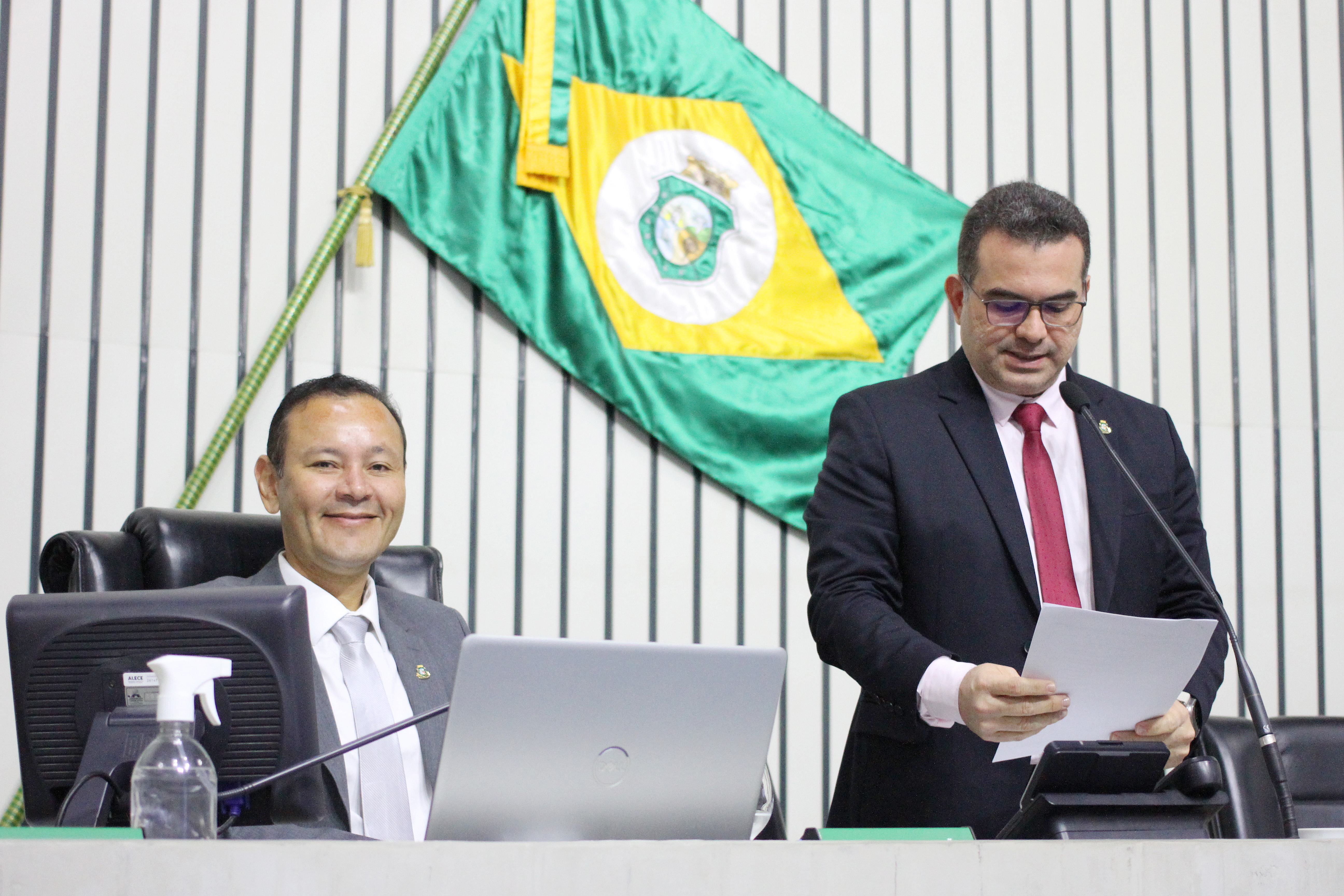 Abertura dos trabalhos da sessão legislativa desta quarta-feira