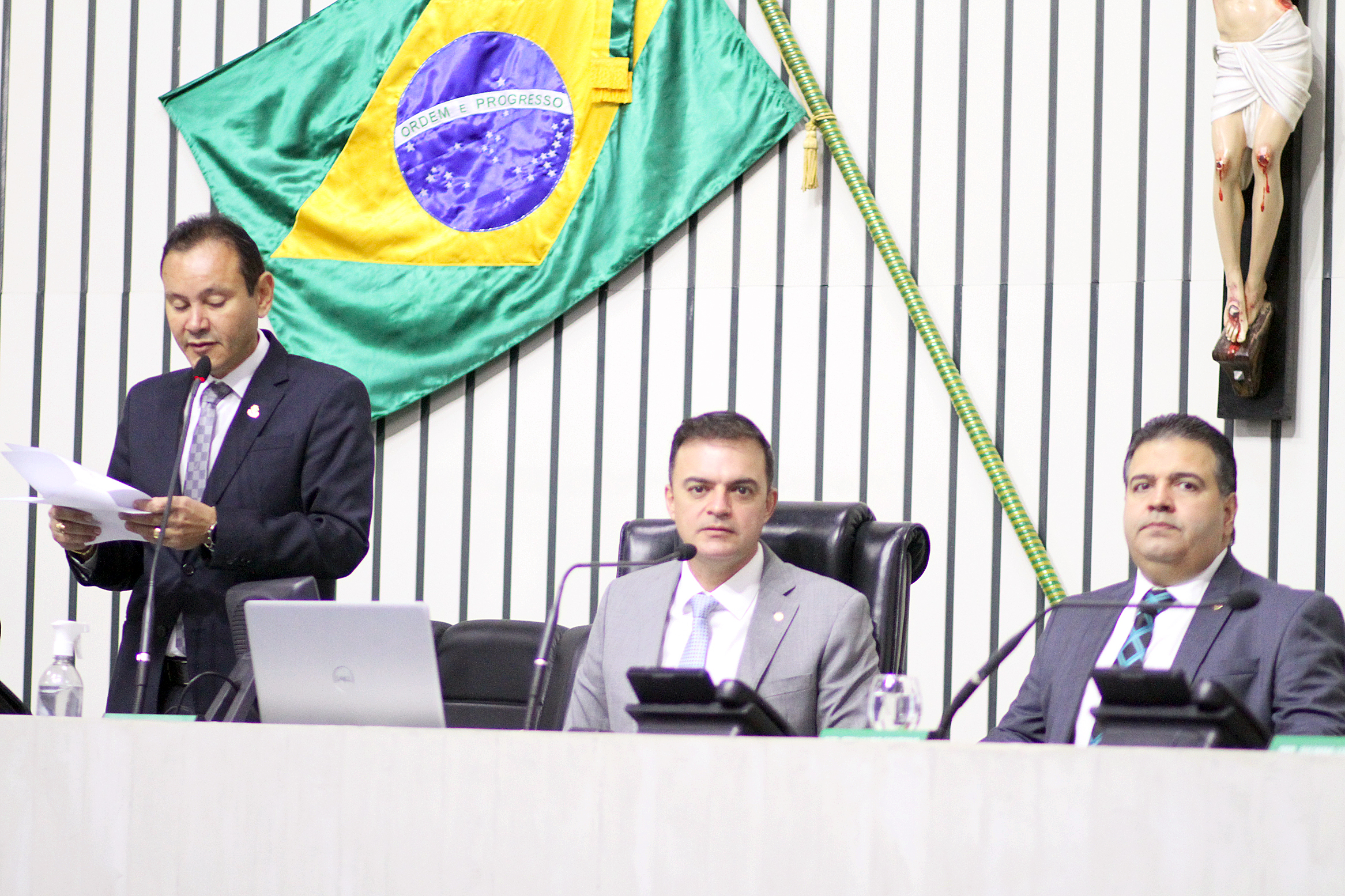 Abertura dos trabalhos da sessão legislativa desta quarta-feira