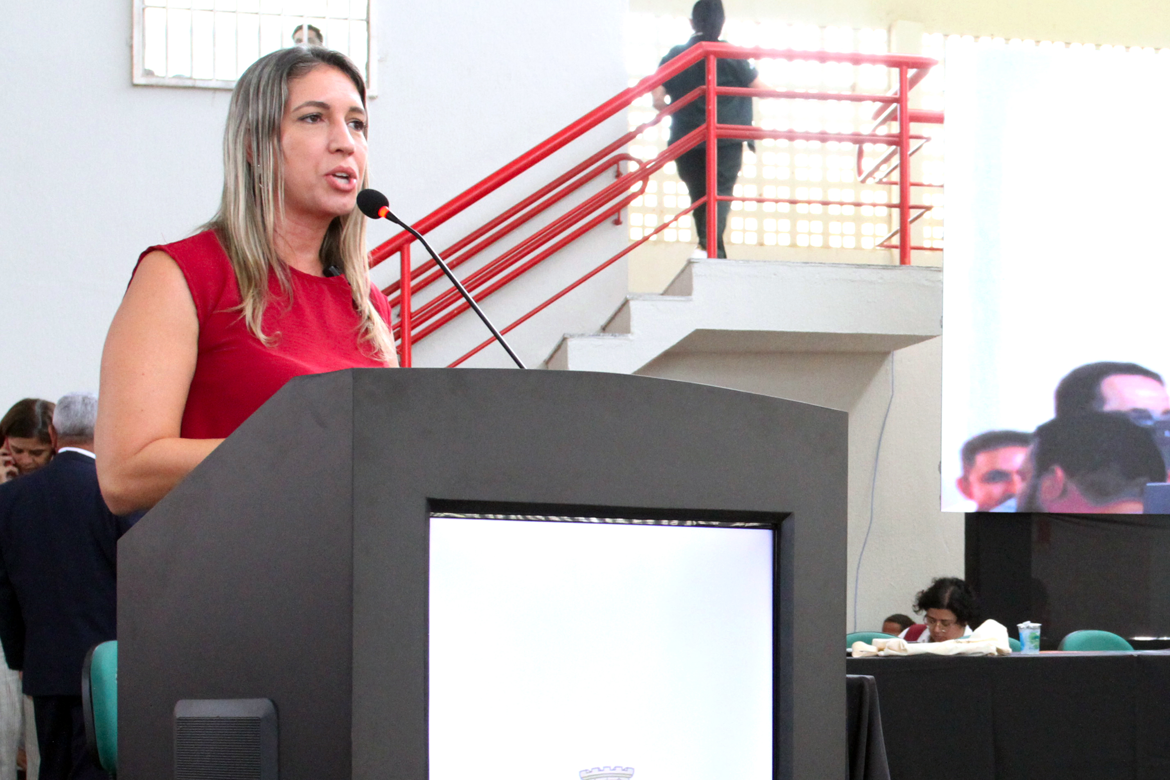 Deputada Larissa Gaspar (PT)