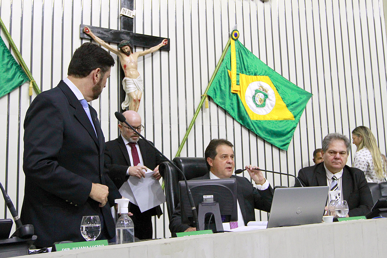 Abertura dos trabalhos da sessão legislativa desta quinta-feira