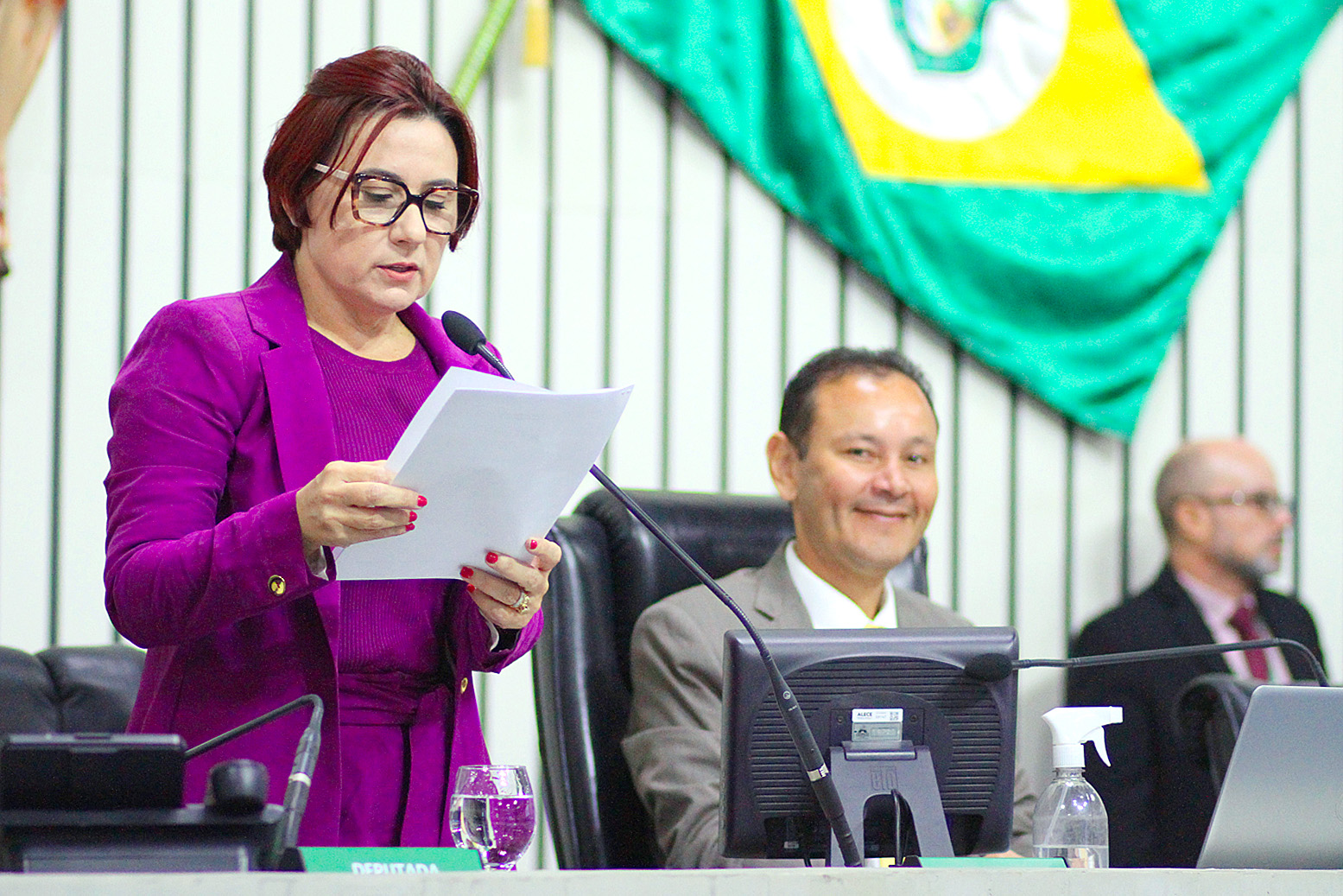 Abertura dos trabalhos da sessão legislativa desta terça-feira