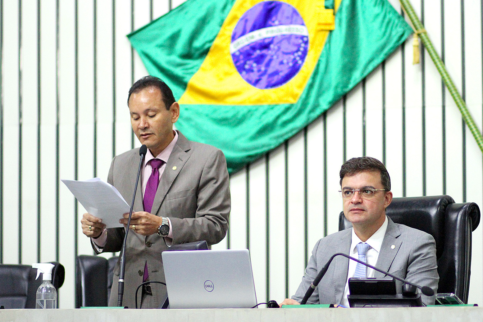 Leitura do expediente da sessão legislativa desta quarta-feira