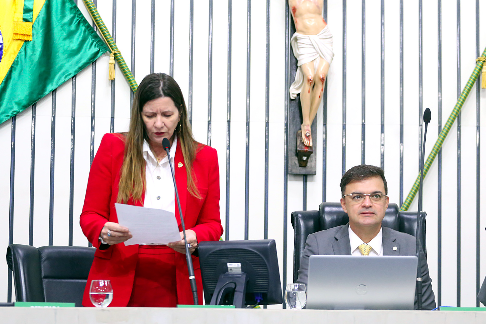 Abertura dos trabalhos da sessão legislativa desta quinta-feira