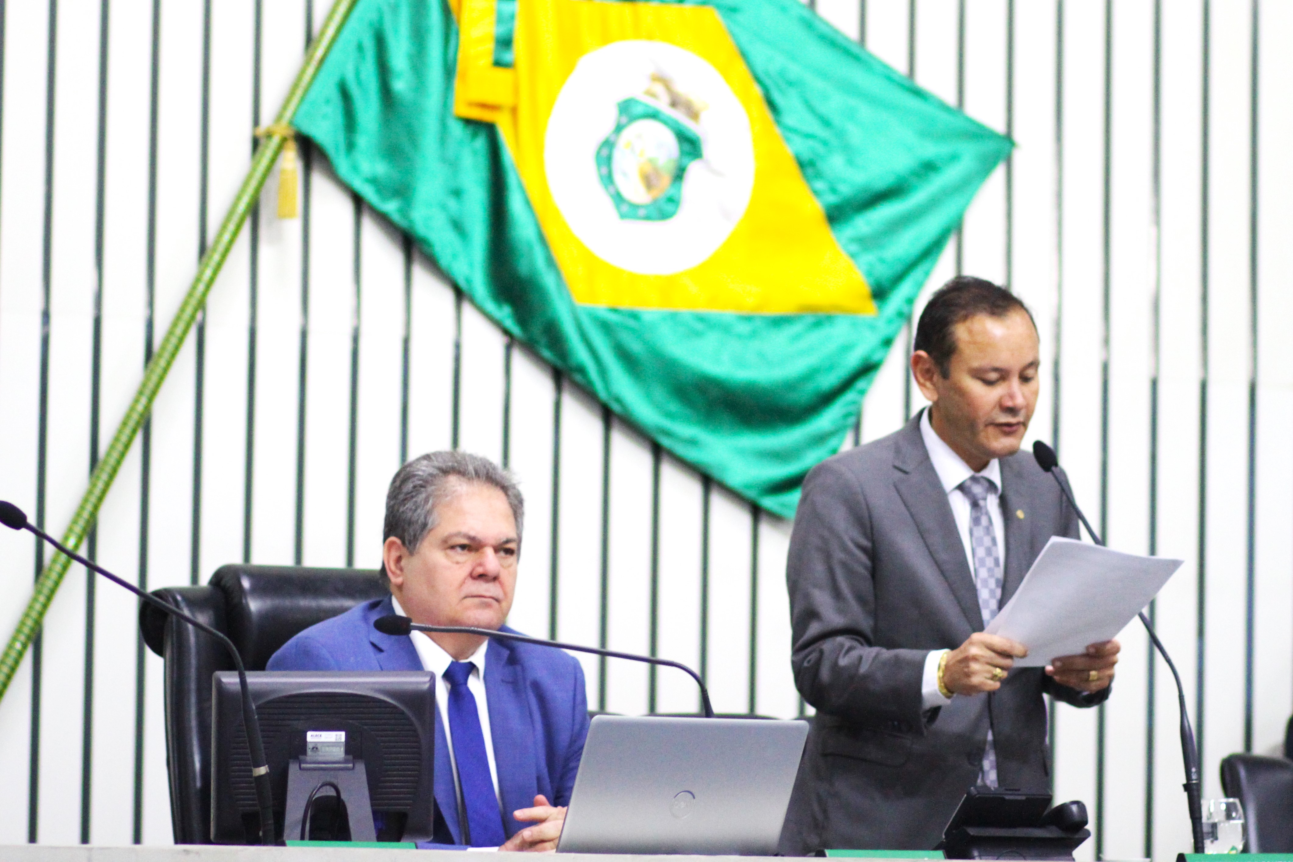 Abertura dos trabalhos da sessão legislativa desta terça-feira