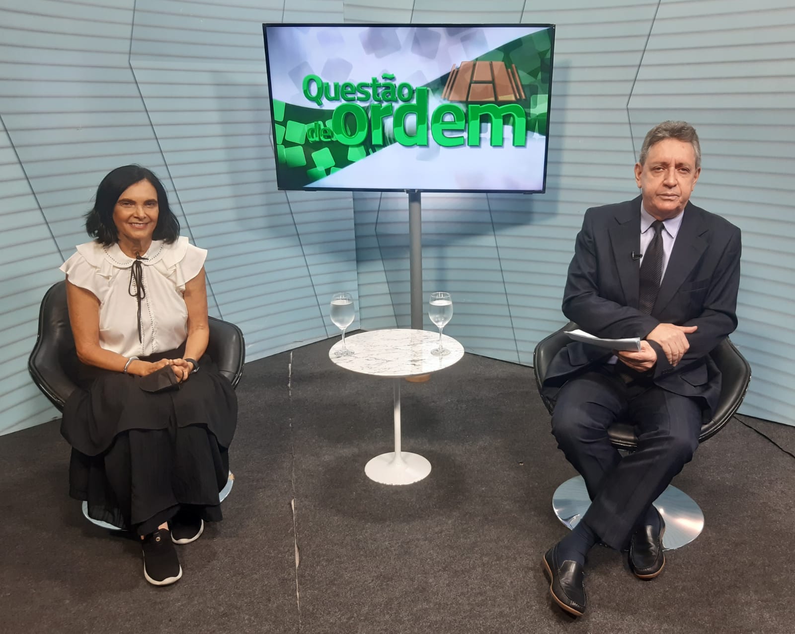 Médica Lígia Kerr e jornalista Renato Abreu