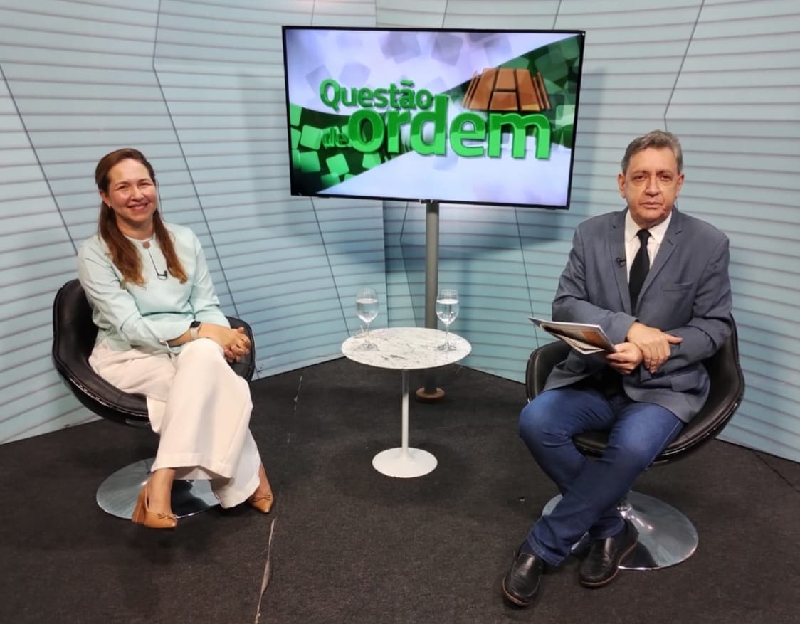 Neurologista Fernanda Maia e jornalista Renato Abreu