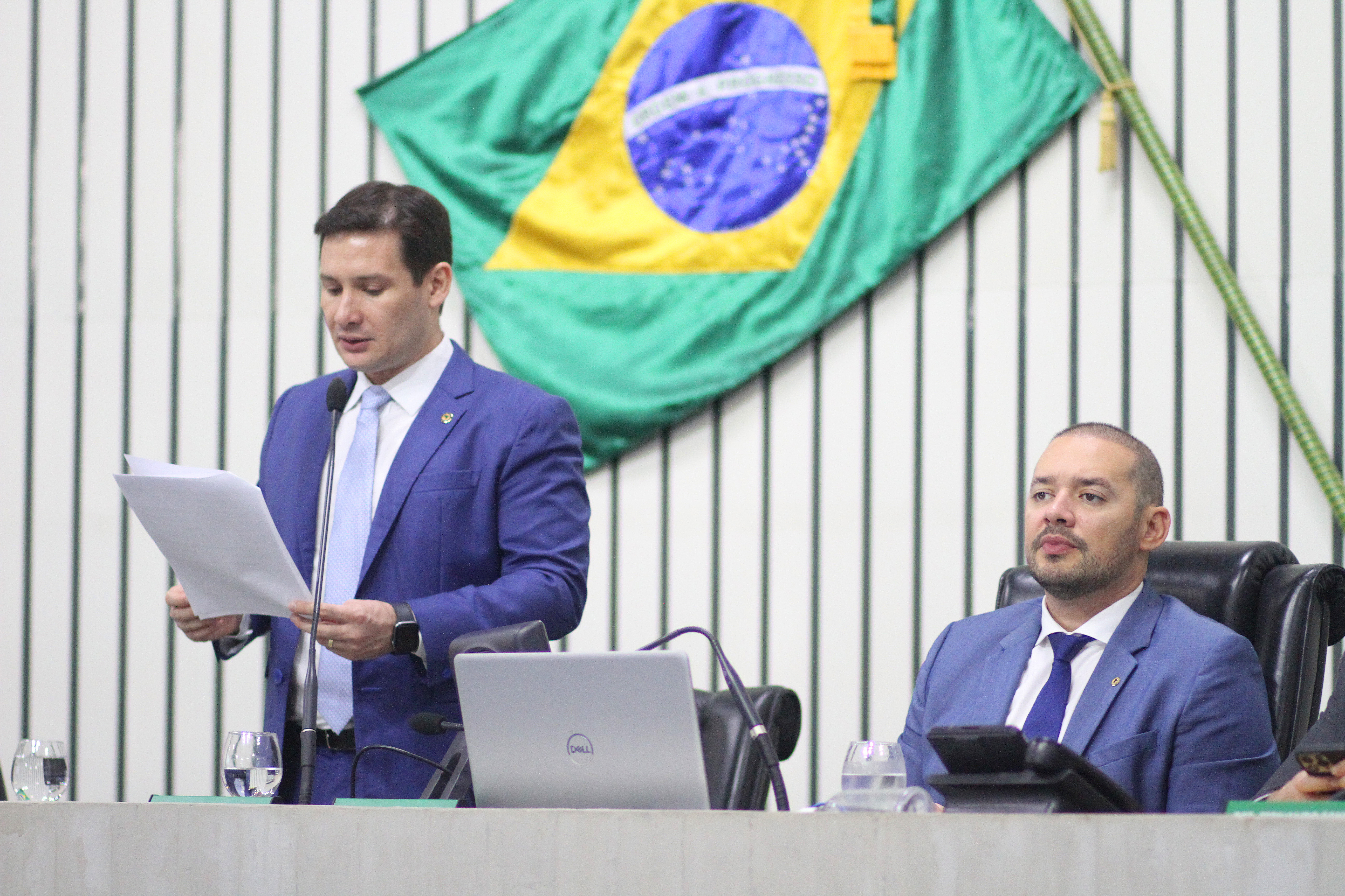 Abertura da sessão legislativa desta quarta-feira
