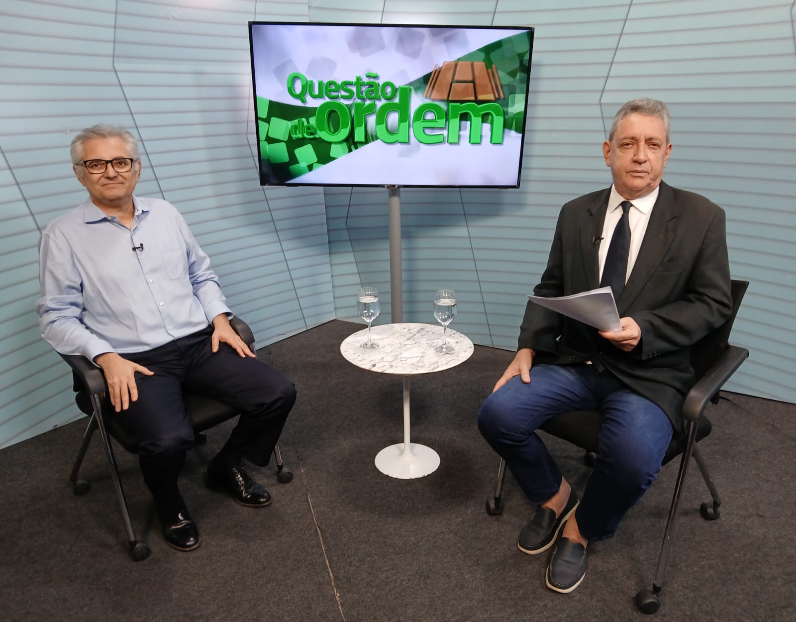 Professor da UFC , Francisco de Assis Souza Filho, e jornalista Renato Abreu