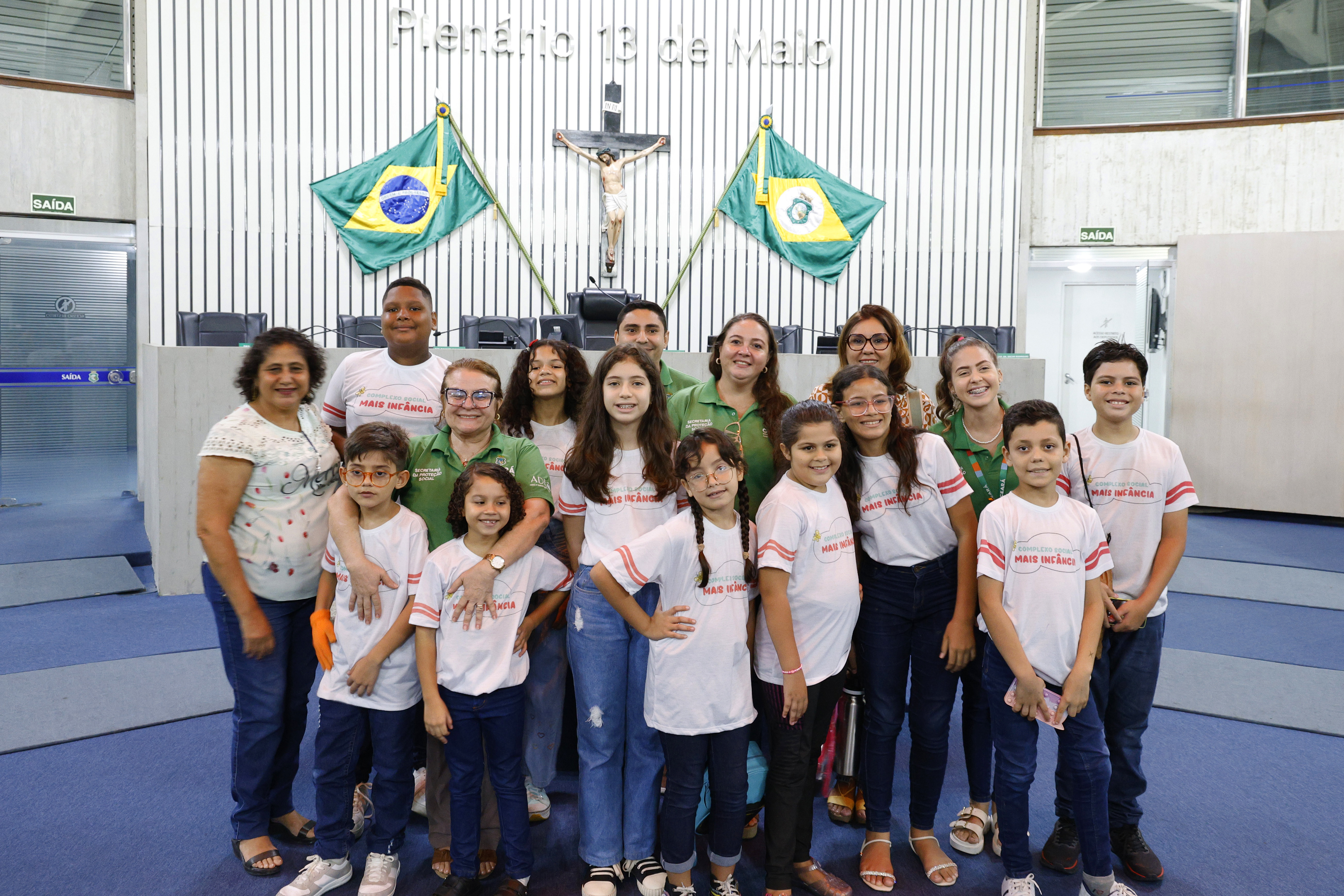 Estudantes do João XXIII participam de visita guiada do projeto O Parlamento e Sua História