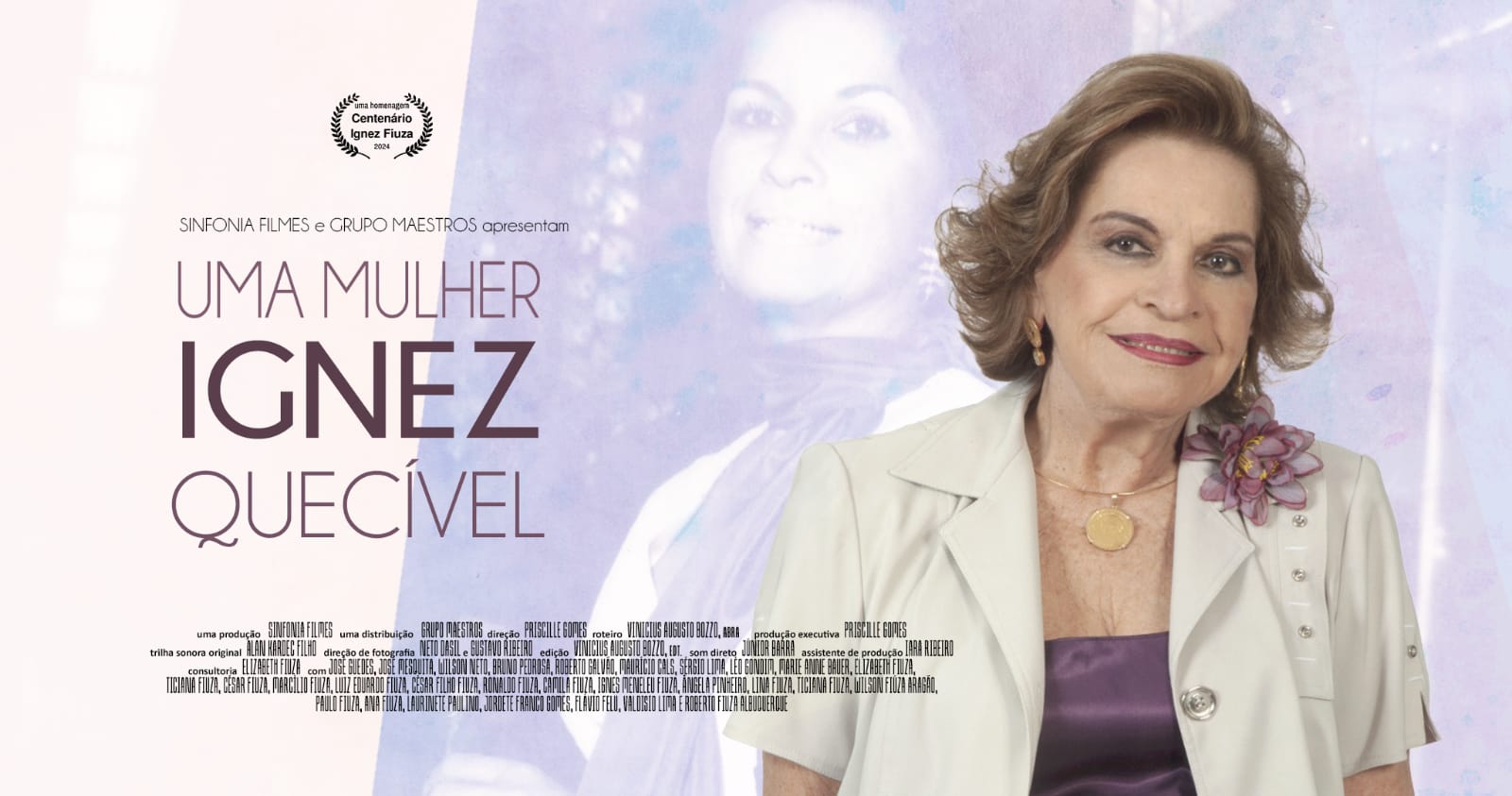 Documentário sobre Ignez Fiúza será exibido pela TV Assembleia