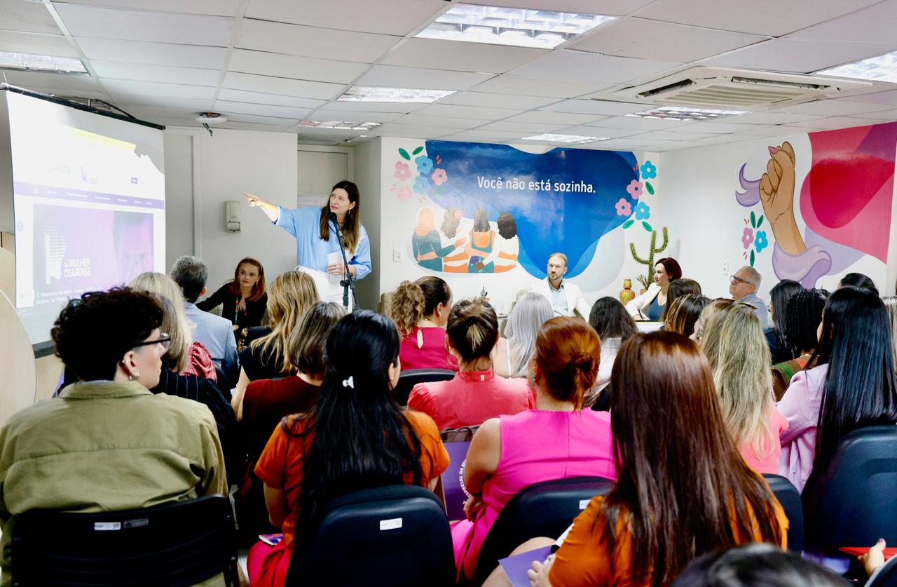 Procuradora da Especial da Mulher, deputada Lia Gomes, destaca importância do espaço para estudo e para a prevenção da violência contra mulheres