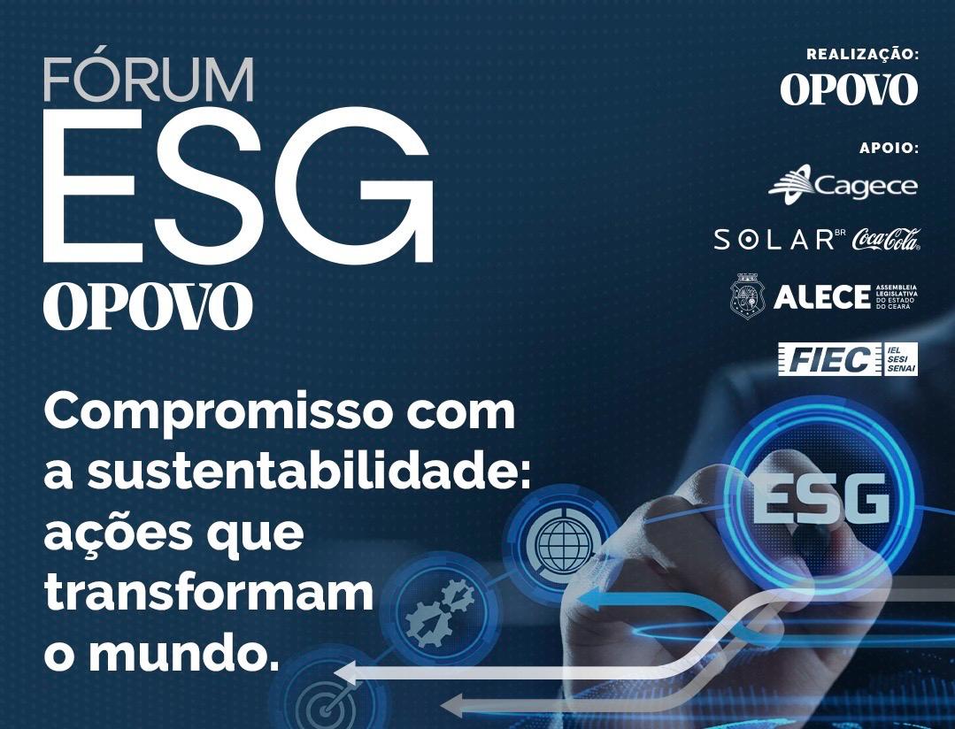 Alece marca presença em fórum de sustentabilidade nesta sexta