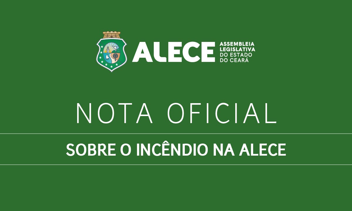 Nota sobre incêndio na Alece