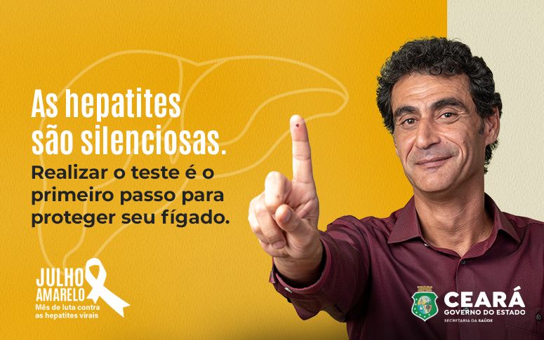 Campanha orienta sobre a prevenção, o diagnóstico e o tratamento das hepatites virais