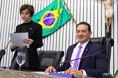 Abertura dos trabalhos da sessão plenária desta quarta-feira