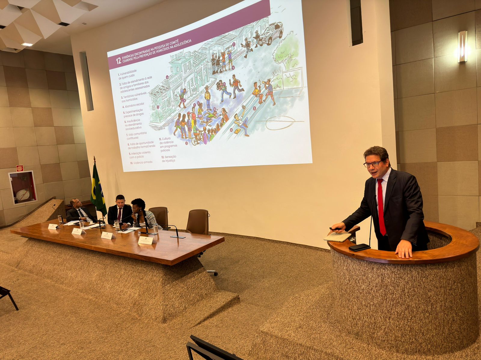 Trabalho do Comitê de Prevenção à Violência da Alece é apresentado em evento internacional