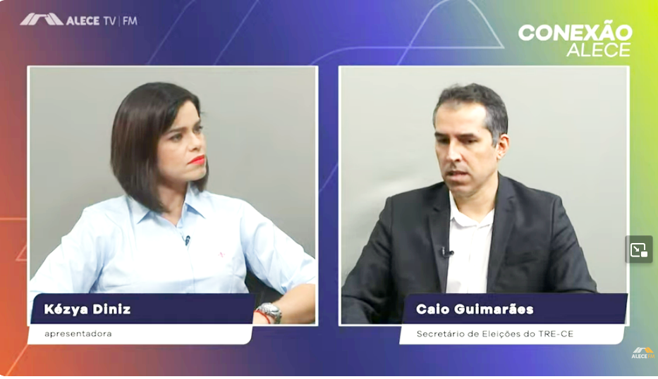 Conexão Assembleia recebeu o secretário de eleições do TRE-CE, Caio Guimarães