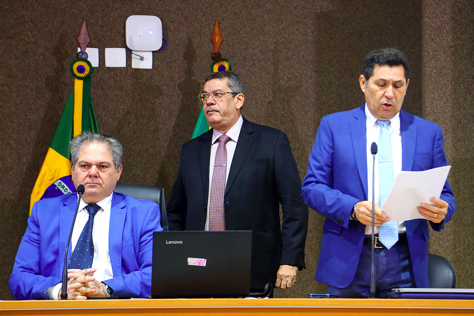 Abertura dos trabalhos da sessão legislativa desta quarta-feira