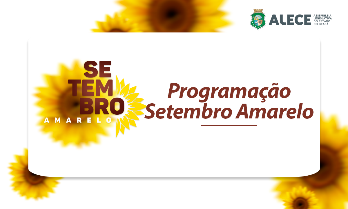 Alece promove ações em alusão ao Setembro Amarelo