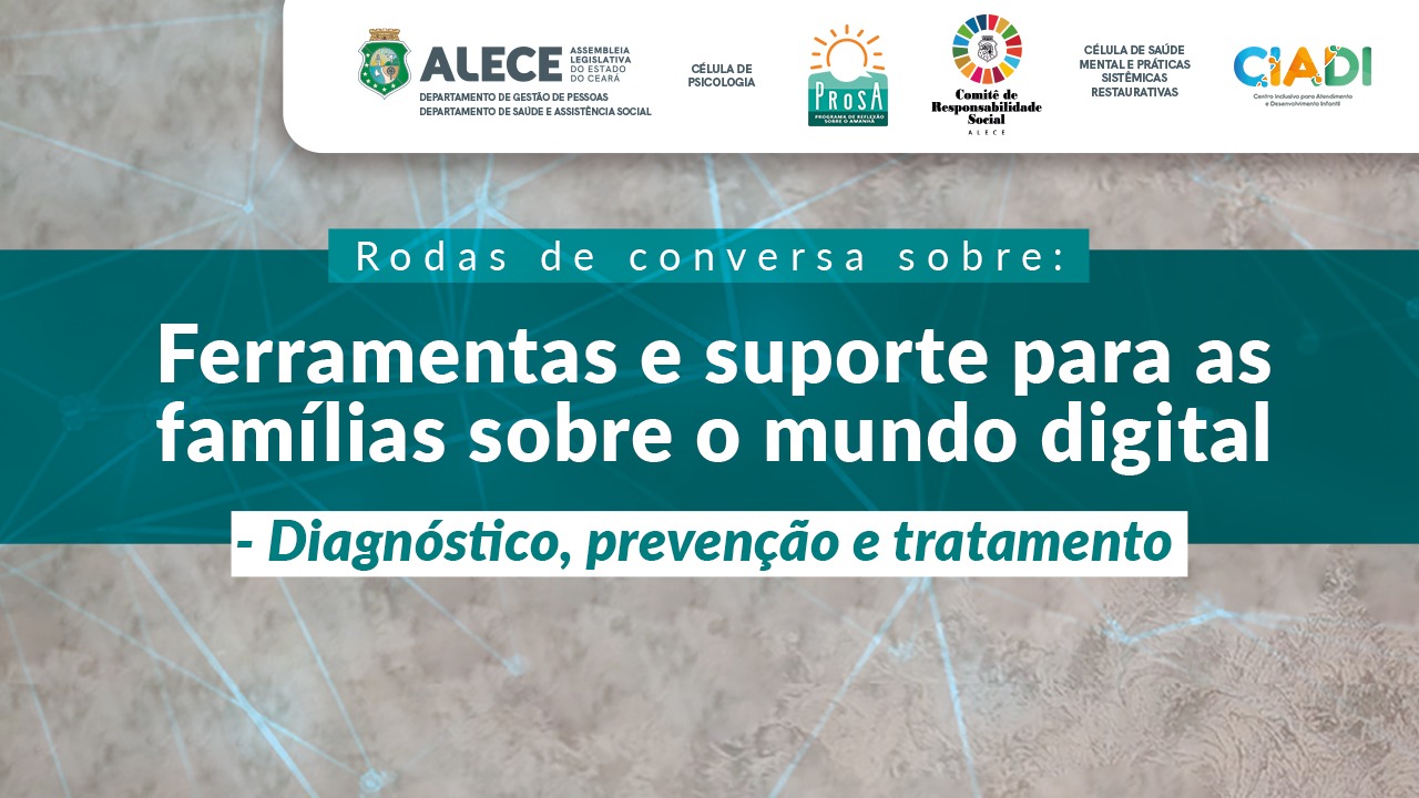 Rodas de conversa discutem ferramentas e suporte para famílias sobre o mundo digital