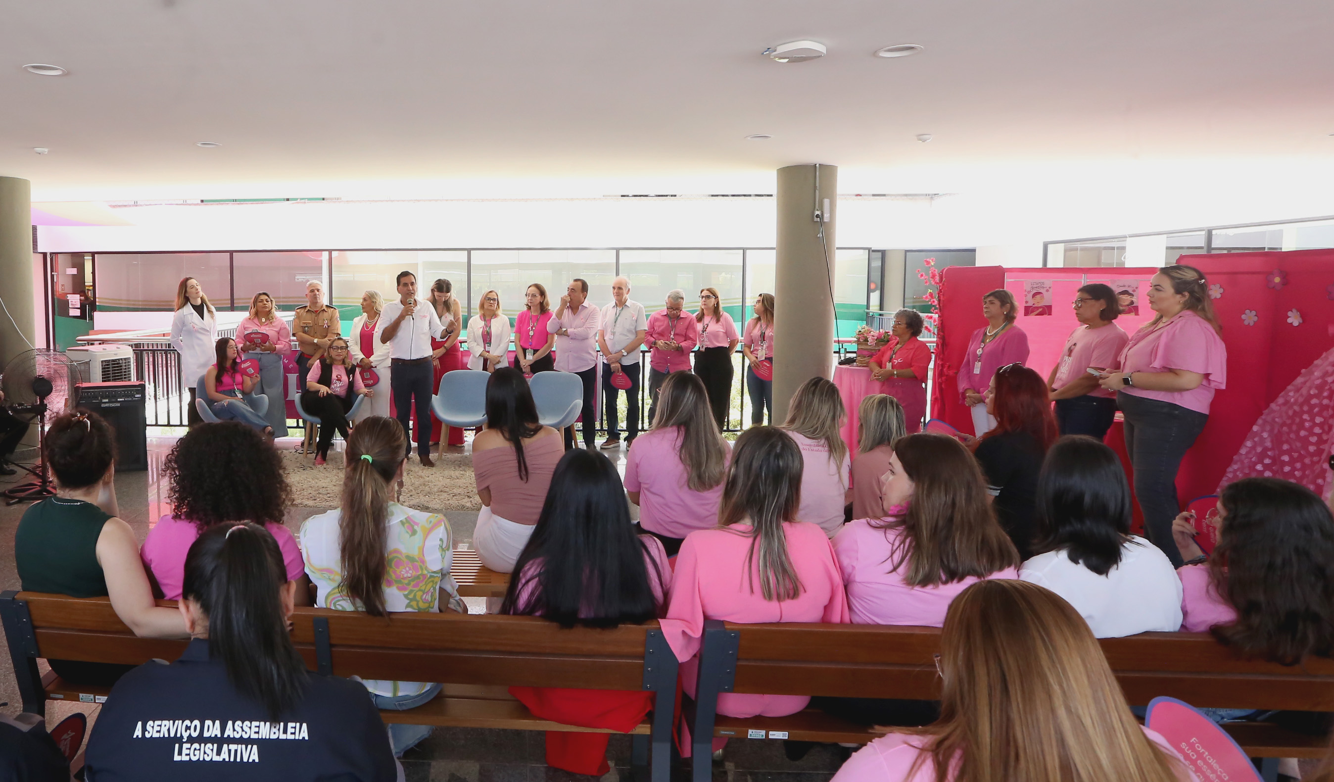 Alece inicia ações alusivas à campanha Outubro Rosa