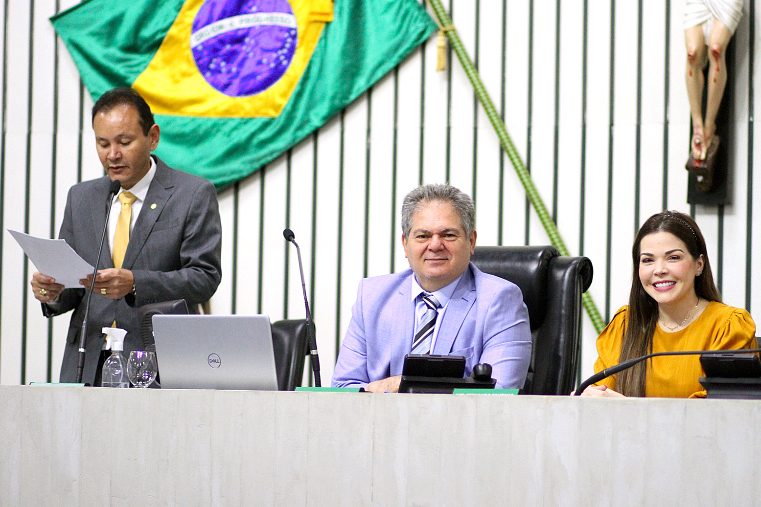 Abertura dos trabalhos da sessão legislativa desta terça-feira