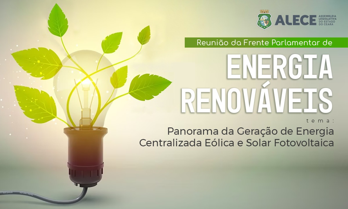 Frente Parlamentar debate energia eólica e solar em reunião nesta quinta