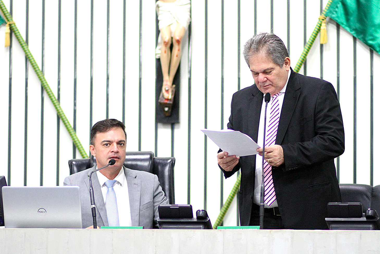 Abertura dos trabalhos da sessão legislativa desta quarta-feira