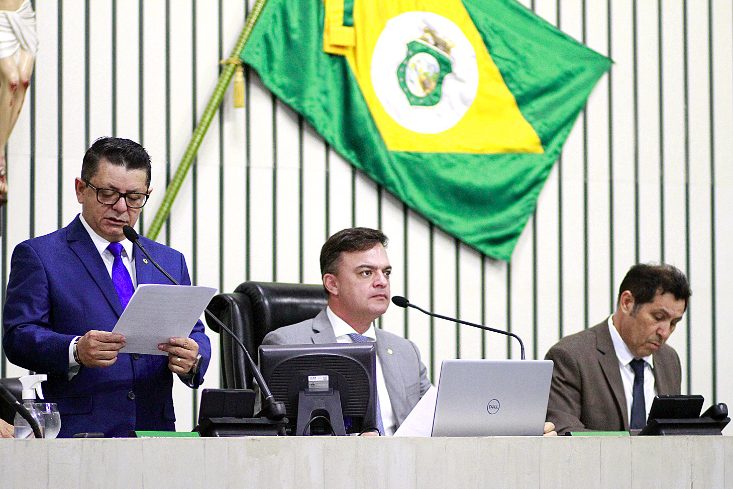 Abertura dos trabalhos da sessão legislativa desta quarta-feira