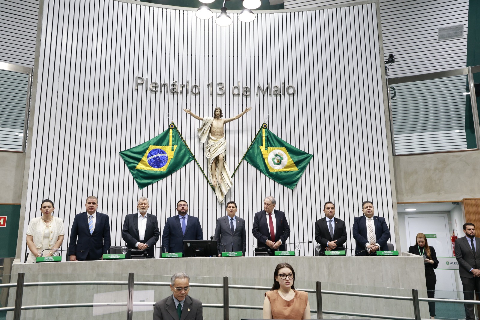 Sessão solene foi realizada no Plenário 13 de Maio – Foto: Máximo Moura / Alece