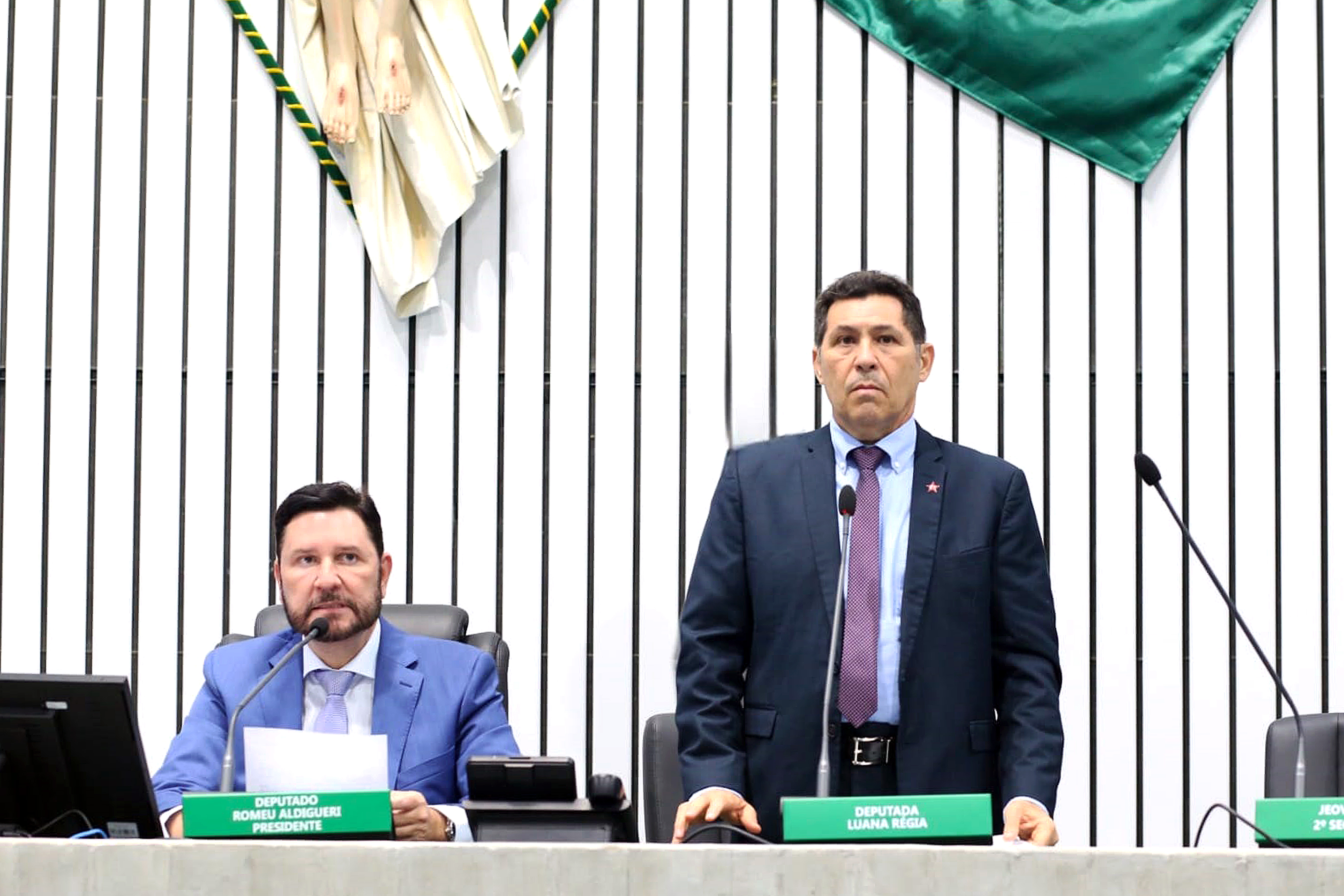 Abertura dos trabalhos da sessão legislativa desta terça-feira