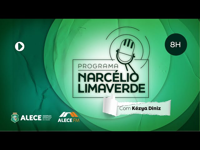Programa Narcélio Limaverde entrevista a primeira-dama da Alece, Tainah Marinho