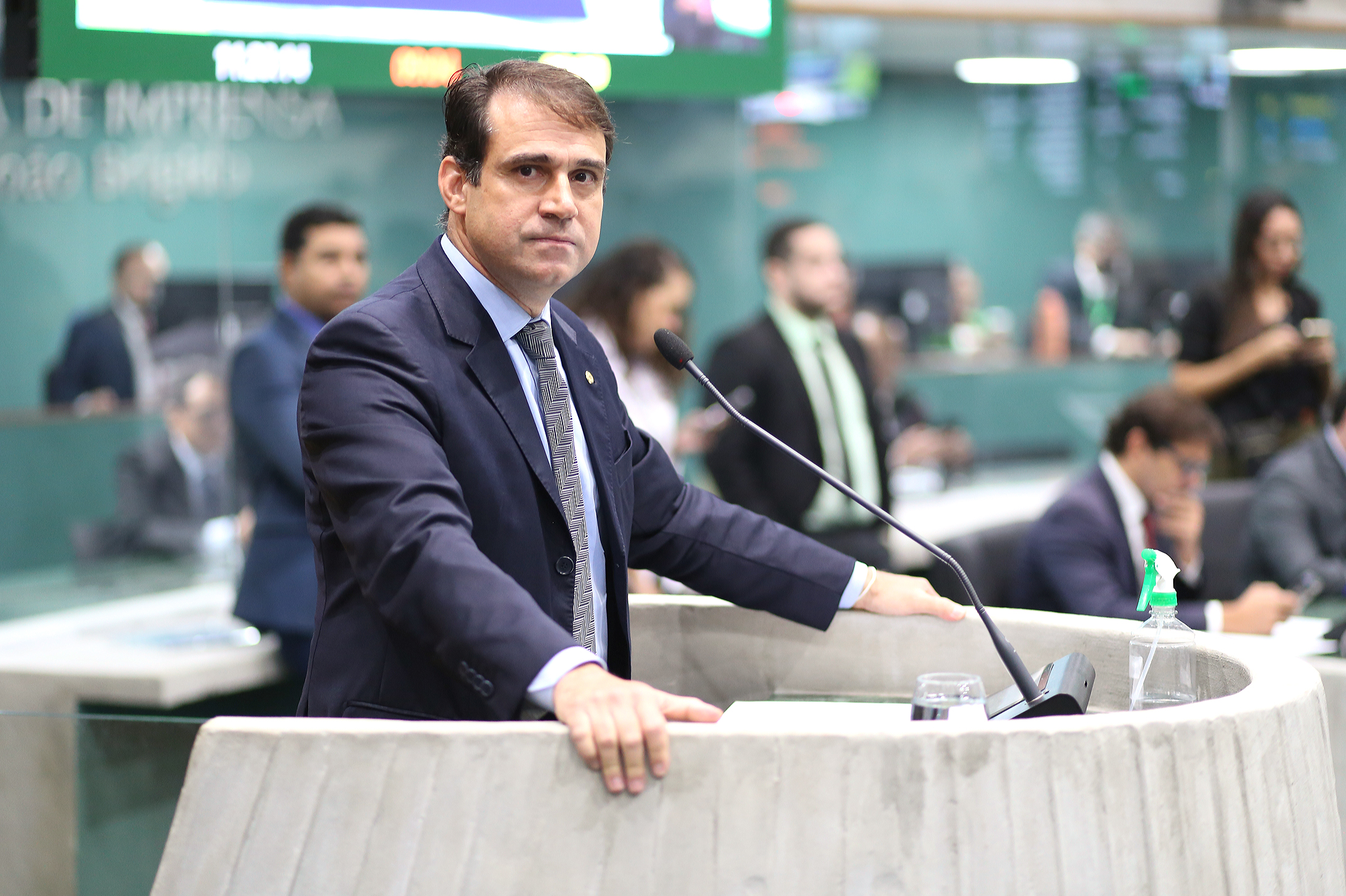 Deputado Salmito (PSB) falou sobre a melhora dos índices de violência em pronunciamento nesta quarta (12/03)