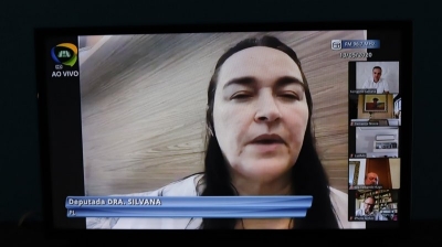 Dra. Silvana quer autorização para reunir Comissão de Saúde de forma remota