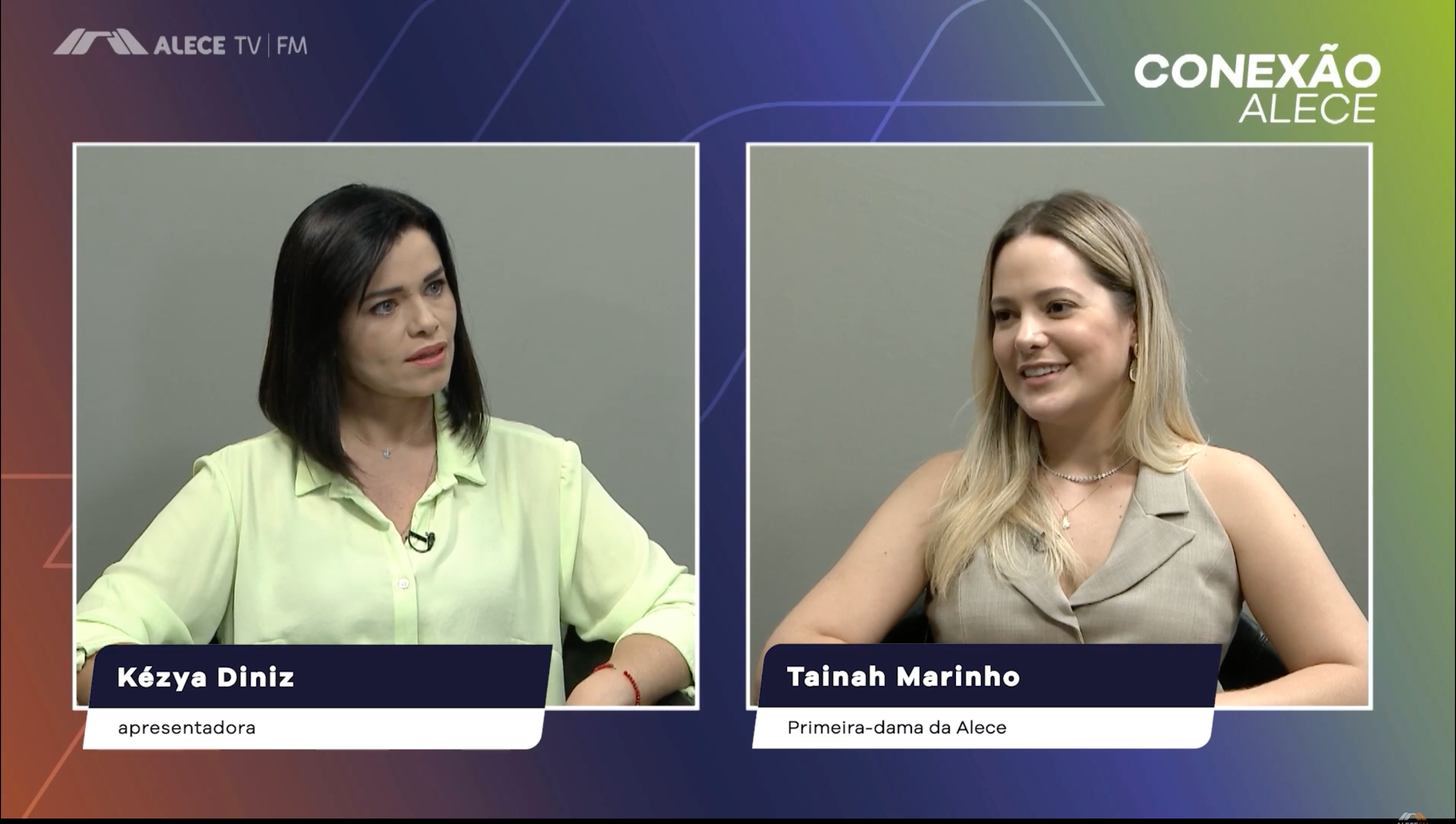 Primeira-dama compartilha planos e ações do Parlamento no Conexão Alece