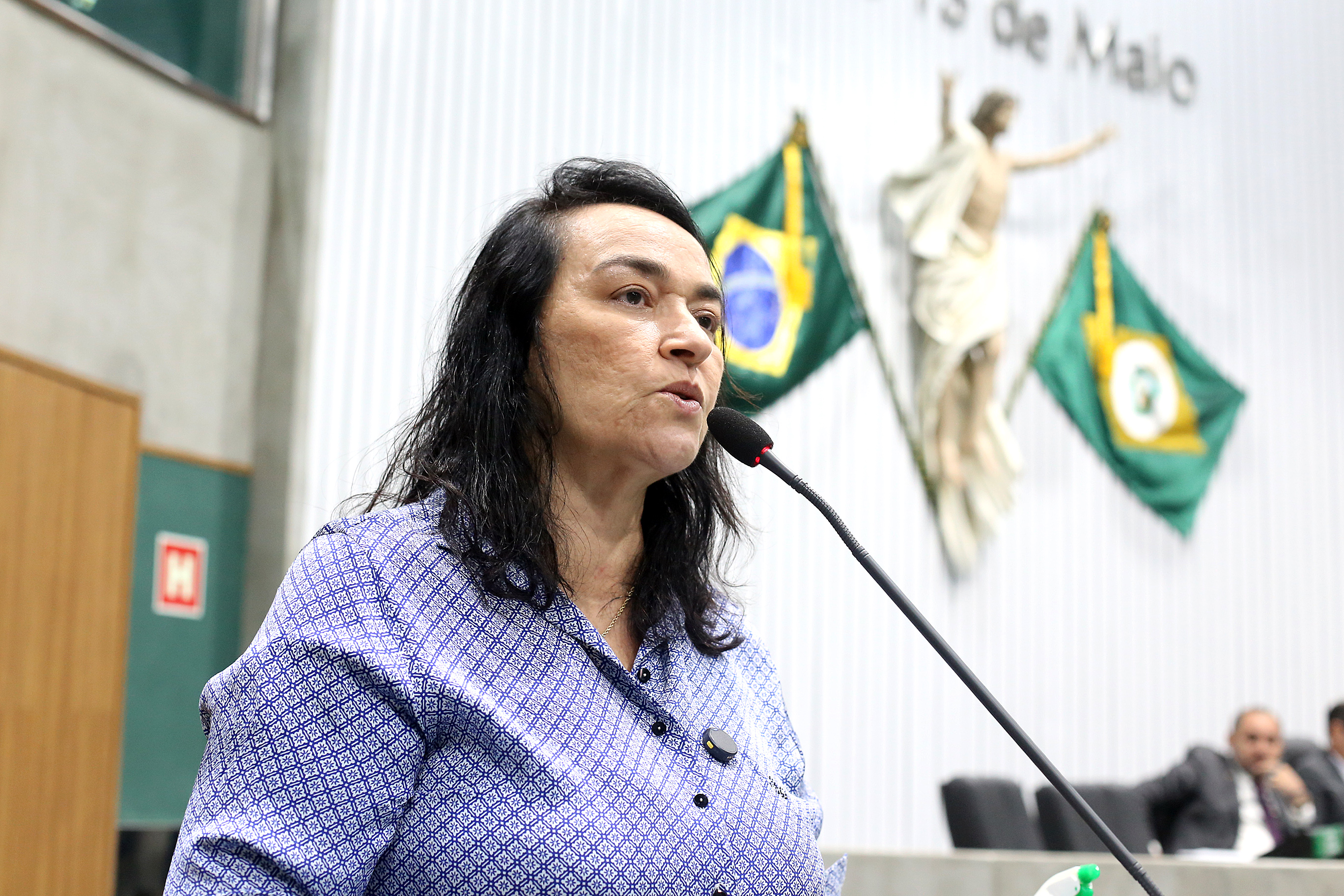 Dra. Silvana em pronunciamento no segundo expediente desta quinta-feira (24/04)