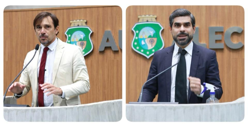 Guilherme Sampaio e Queiroz Filho ocuparam a tribuna durante a ordem do dia da sessão desta quinta